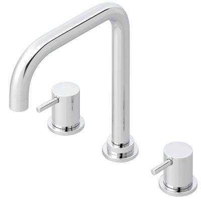 Waterevolution Flow 3-gats haakse keukenmengkraan met draaibare uitloop en gefilterd water aansluiting chroom T152H01