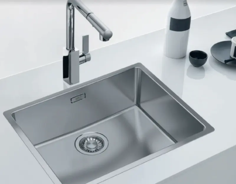 OUTLET Beschadigd Franke Maris MRX 210.70 extra grote rvs spoelbak onderbouw 127.0568.039