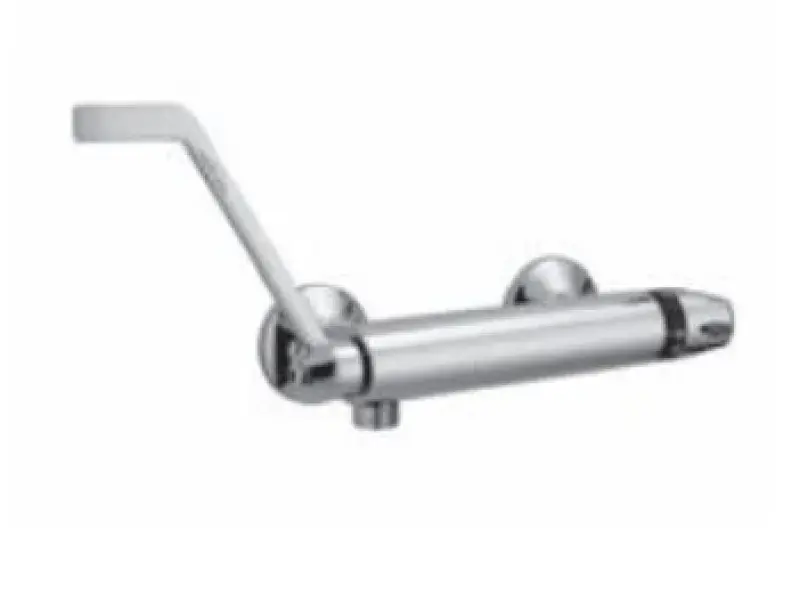 OUTLET  bekrast PB Clinic mindervaliden douchethermostaat met lange hendel chroom 1208956281