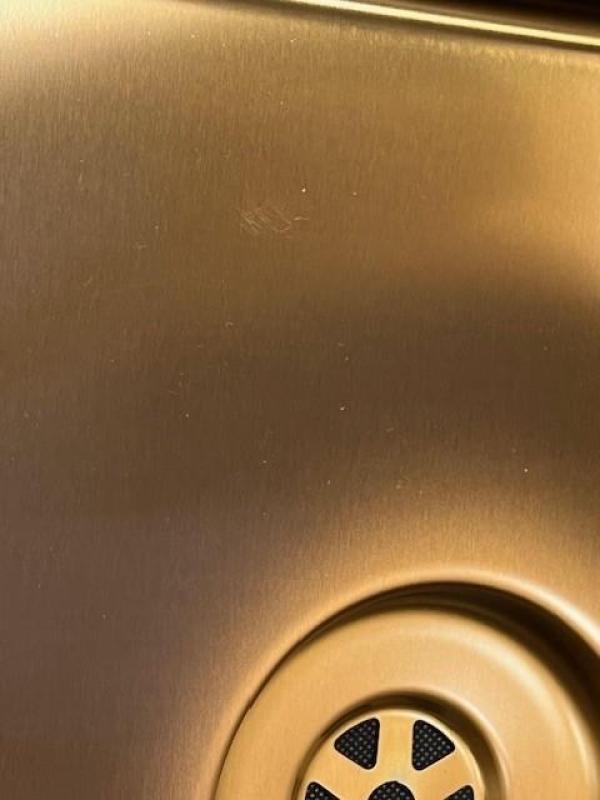 OUTLET Lichte beschadiging Lorreine 3415SP Copper rvs 1,5 anderhalve spoelbak gootsteen PVD Koper 3415cm 1208970698