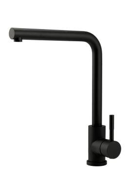 Zwarte Combinatieset Spoelbak 50x40cm met Zwarte Keukenkraan 1208970765