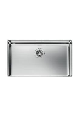 Foster Phantom Slimline RVS Spoelbak 71x40cm Onderbouw voor keramische aanrechtbladen 1208971121
