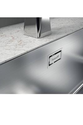 Foster Phantom Slimline RVS Spoelbak 71x40cm Onderbouw voor keramische aanrechtbladen 1208971121