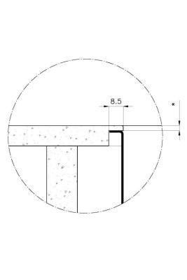 Foster Phantom Slimline RVS Spoelbak 71x40cm Onderbouw voor keramische aanrechtbladen 1208971121
