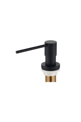 Ausmann Lirio Inbouw Zeepdispenser Zwart mat van boven navulbaar 1208971202