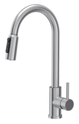 Quadri Viora Keukenmengkraan RVS 3-weg met een extra aansluiting voor gefilterd water 1208971404