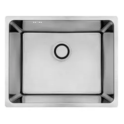 OUTLET Schade bak Aquadesign R25 steel onderbouw spoelbak RVS 50x40cm 	1208971433