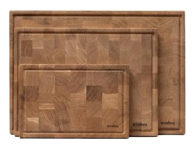 Woodsea Woodstone Oak M -  Eiken Houten Snijplank 40x30cm 1208971440
