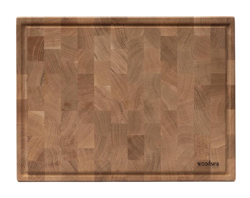 Woodsea Woodstone Oak M -  Eiken Houten Snijplank 40x30cm 1208971440