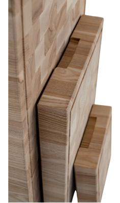 Woodsea Woodstone Ash L -  Essen Houten Snijplank 40x60cm 1208971528