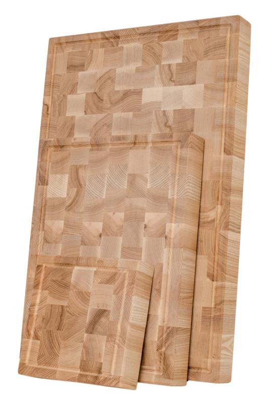 Woodsea Woodstone Ash L -  Essen Houten Snijplank 40x60cm 1208971528