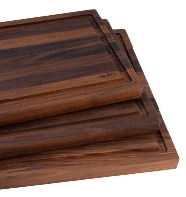 Woodsea Butcher Groove M - Walnoot Houten Snijplank met sapgeul 50x38 cm 1208971535