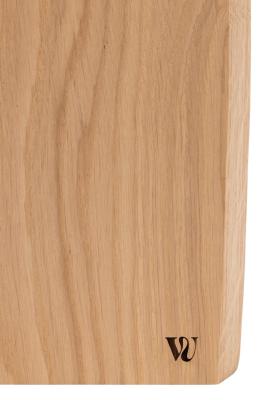 Woodsea Chop-Chop Oak XL - Eikenhouten Snijplank 50x24cm met lederen handvat 1208971542