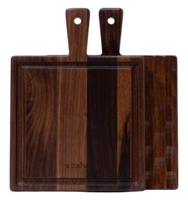 Woodsea Dunes Walnut M  - Walnoothouten Dunes Snijplank 34x26 cm 1208971548