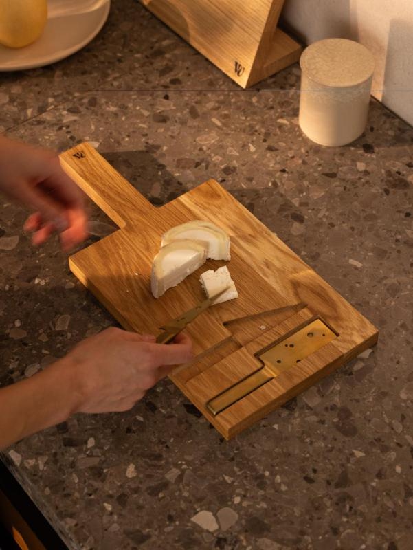 Woodsea Cheese Oak L - Eikenhouten Kaasplank 75x20cm 1208971557