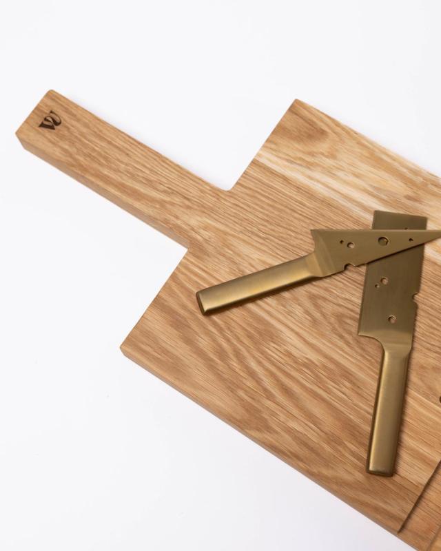 Woodsea Cheese Oak L - Eikenhouten Kaasplank 75x20cm 1208971557