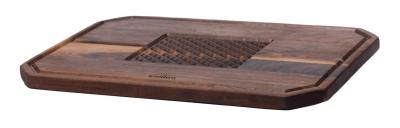 Woodsea Castle Steak - Walnoothouten Steak snij- en serveerplank 45x30 cm 1208971569