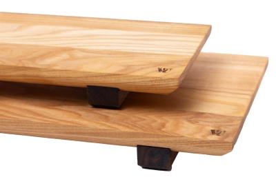 Woodsea Sushi M - Essenhouten Sushiplank met walnotenhouten pootjes 30x17 cm 1208971585
