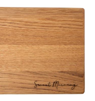 Woodsea Breakfast - Eikenhouten Serveerplank 38x15 cm 1208971586