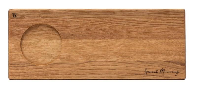 Woodsea Breakfast - Eikenhouten Serveerplank 38x15 cm 1208971586