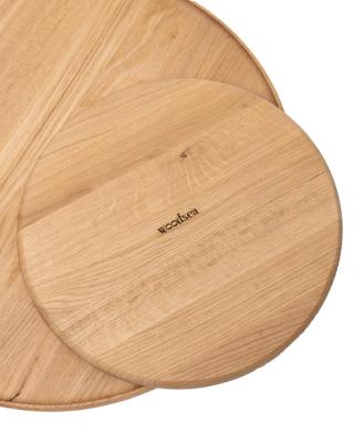 Woodsea Serving S - Eikenhouten Dienblad Rond Ø30 cm 1208971587