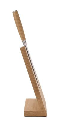 Woodsea Hold My Knife - Eikenhouten Messenhouder Tafel 32x22 cm 1208971599