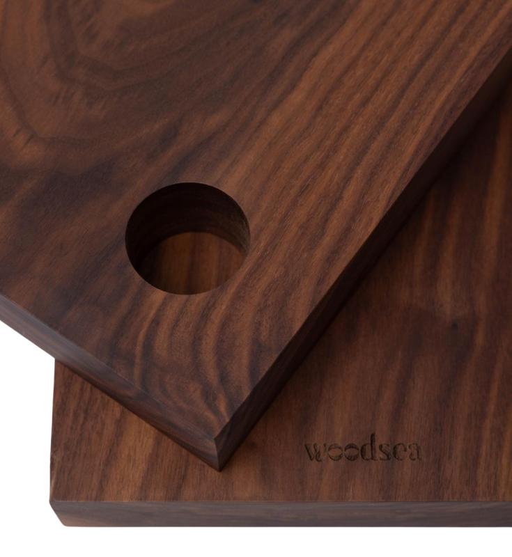 Woodsea Block Walnut L - Walnoothouten hakblok 50x25 cm 1208971607