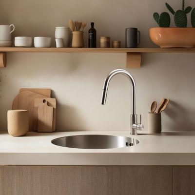 Pure.Sink Rondo RVS Ronde Spoelbak vlakinbouw, onderbouw en opbouw 38 cm PRN38-02