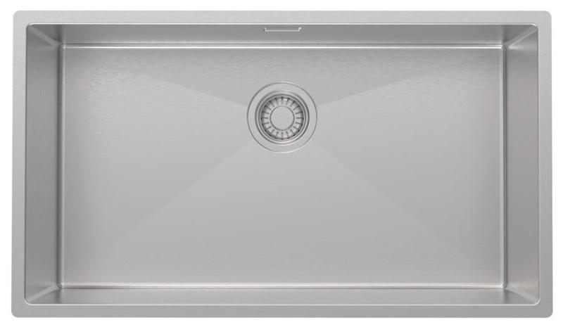 Pure.Sink Luxion Grote RVS spoelbak 74x40 cm onderbouw, vlakinbouw en opbouw PLX7440-02