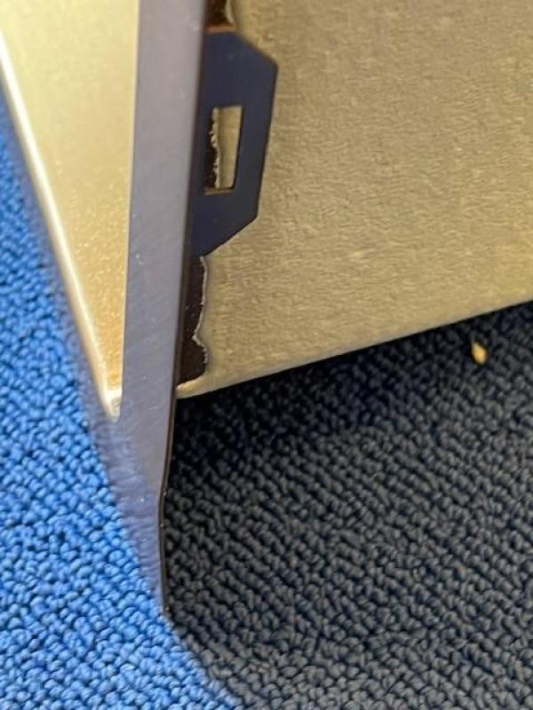 HOEK Gebogen Ausmann Mosel RVS spoelbak koper kleur PVD Copper 50x40 onderbouw vlakbouw en opbouw 1208971800