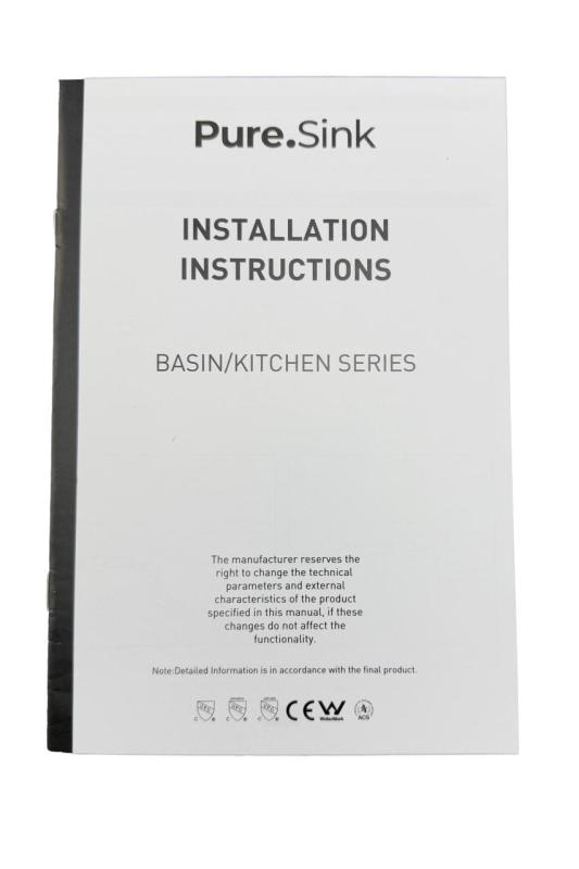 Pure.Sink Elite Steel Pulse-S keukenkraan PVD gun metal met uittrekbare uitloop en sproeistand  PS8500-61