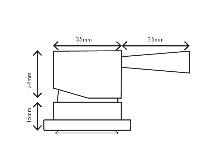 MURO TUA 2-gats wastafelkraan chroom met ronde uitloop 1208972104