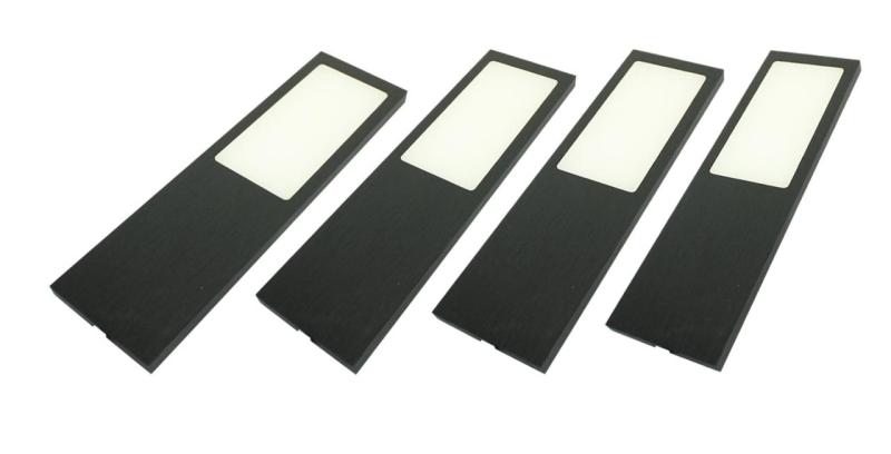 Indux Solin Keuken Opbouw Multi Tone LED Set 4 Spots x 3.6 W Zwart 1208972346