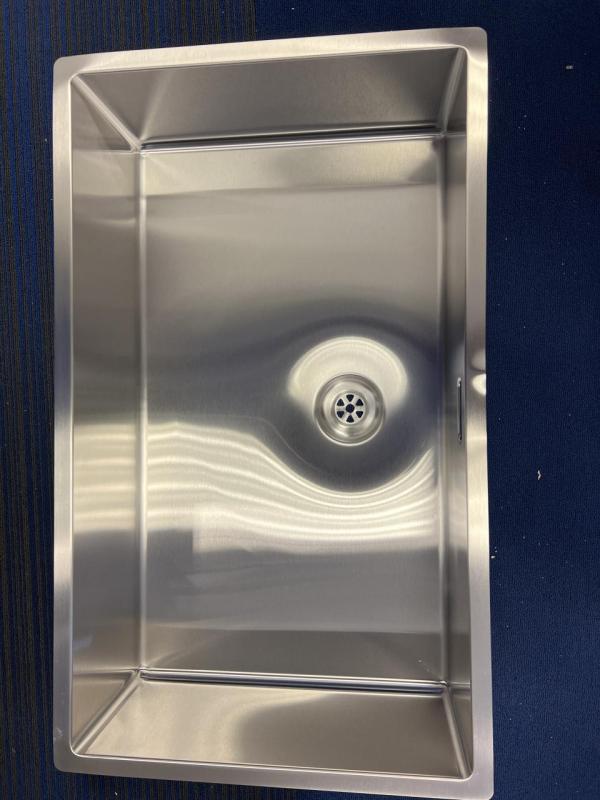 OUTLET Pure.Sink Exclusivo grote RVS spoelbak 70x40 cm 10mm radius onderbouw 1208972453