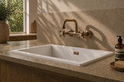 Aquanello Heritage Ascot Klassieke Keuken Muurkraan Boven Uitloop Brons BN-4110-HA