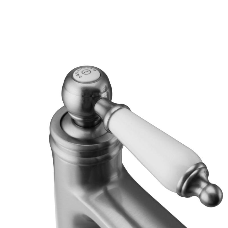 Aquanello Heritage Manor Klassieke Nostalgische Wastafelmengkraan RVS NB-1001-HM