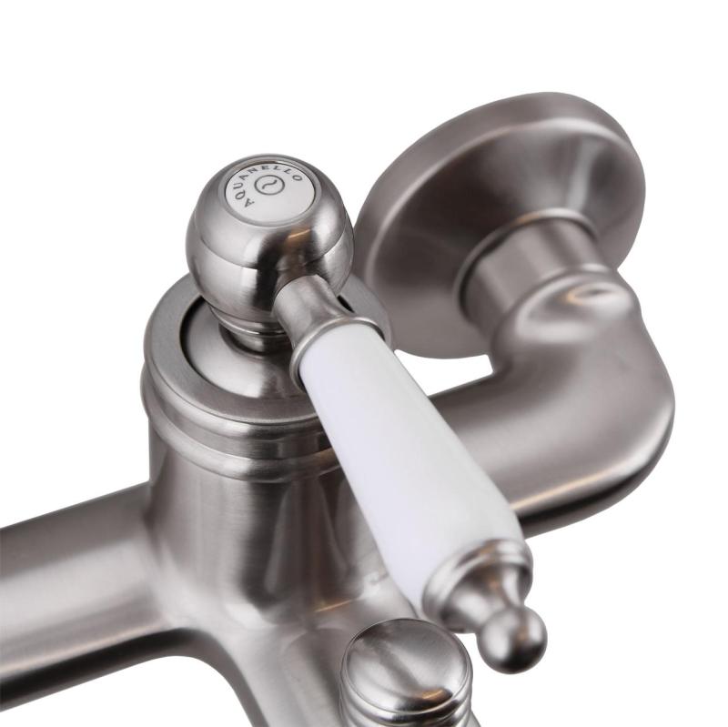 Aquanello Heritage Manor Klassieke Badmengkraan RVS NB-3001-HM