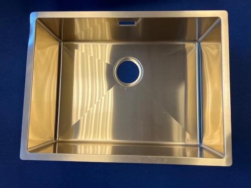 OUTLET Pure.Sink Luxion Gouden spoelbak 55x40 cm onderbouw PLX5540-60