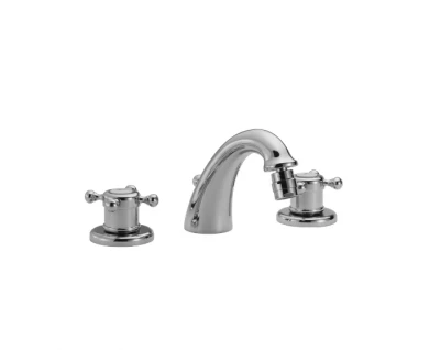 Huber Victorian 3 gats Thermostatische Bidetmengkraan Chroom VTT7301021