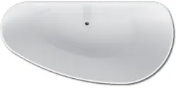 Riho Granada vrijstaand bad 190x90 solid surface wit BS20005
