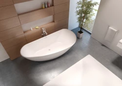 Riho Granada vrijstaand bad 190x90 solid surface wit BS20005
