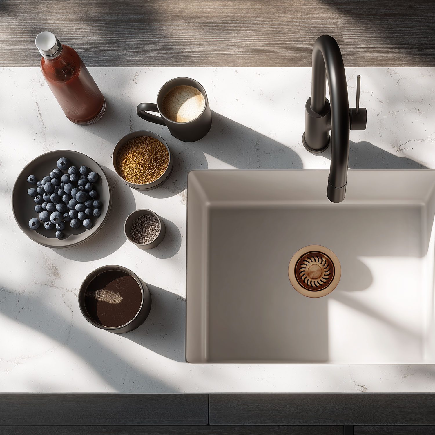 Onderhoud van bio-vezelcomposiet spoelbakken: vlekken van alledaagse voedingsmiddelen voorkomen en verwijderen